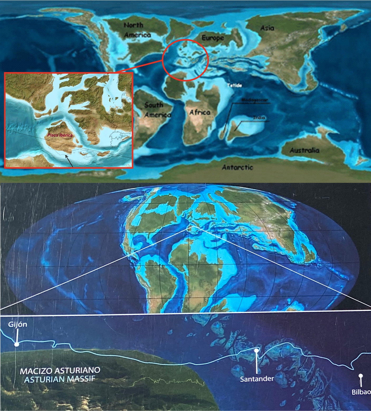 paleogeografía cretácico